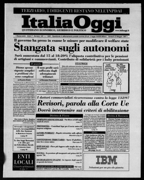 Italia oggi : quotidiano di economia finanza e politica